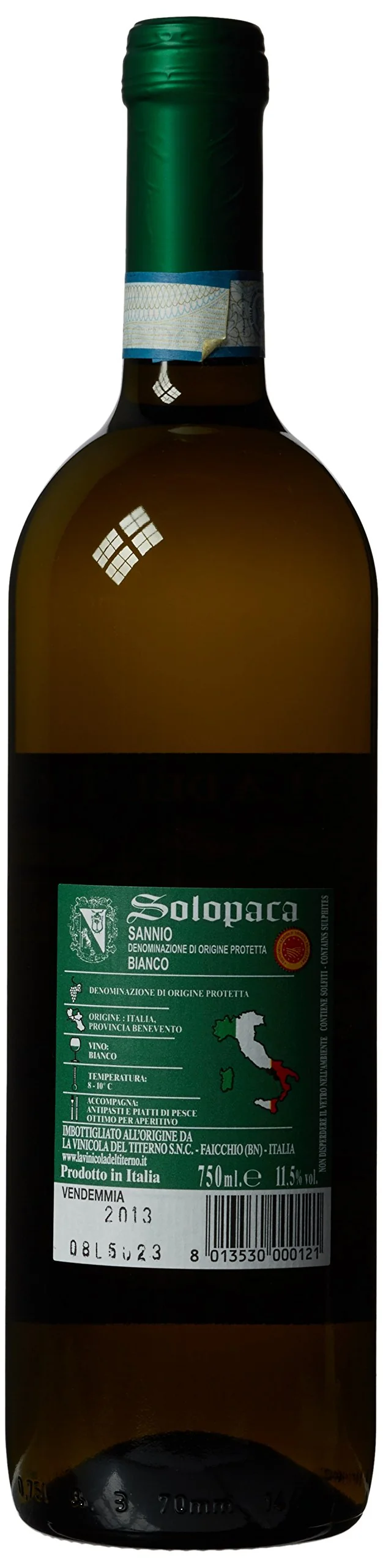 Solopaca Sannio Bianco DOP, La Vinicola del Titerno - 750 ml