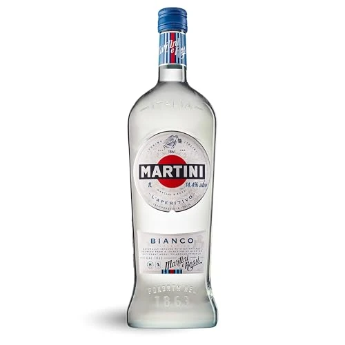 MARTINI Bianco Vermouth Aperitivo, 14,4% ABV, 100cl / 1L