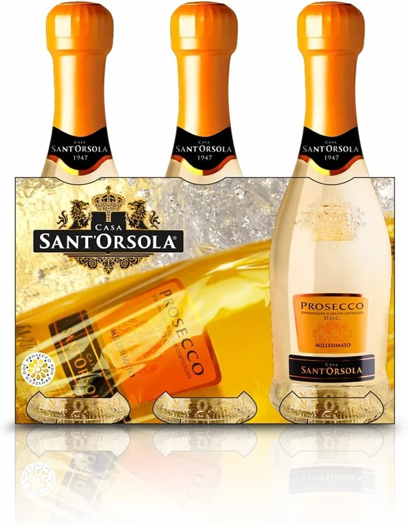 Sant'Orsola - Mini Bottiglie Prosecco D.O.C. 3x200ml