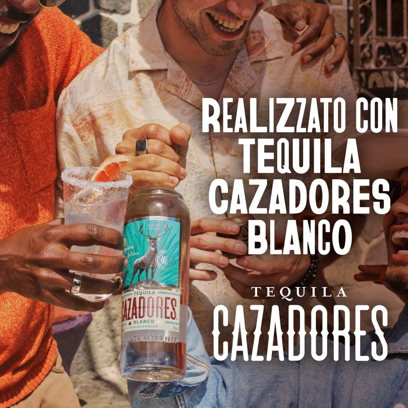Cocktail Paloma CAZADORES pronto da bere, senza glutine e con aromi naturali, 5% ABV, 12 x 25cl / 250ml