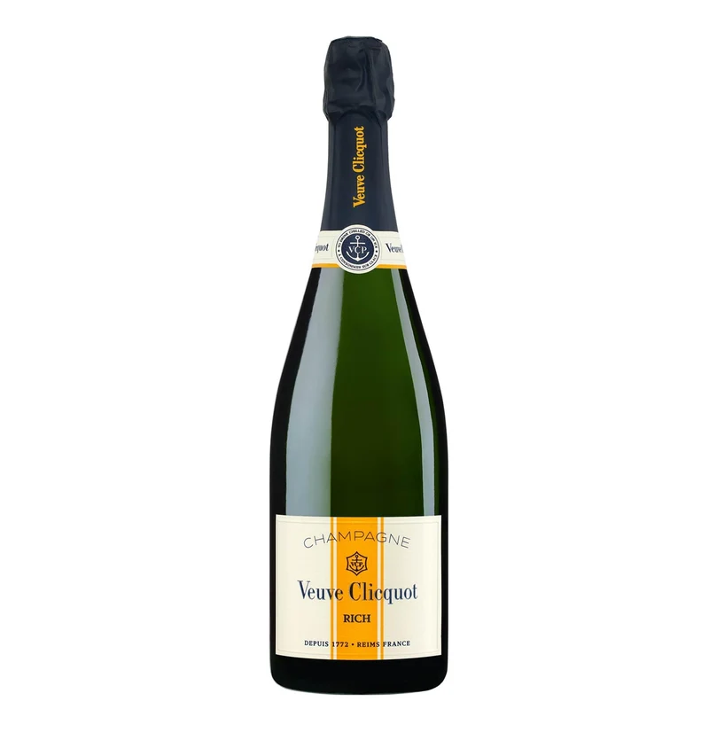 Champagne AOC Rich Veuve Clicquot 0,75 L