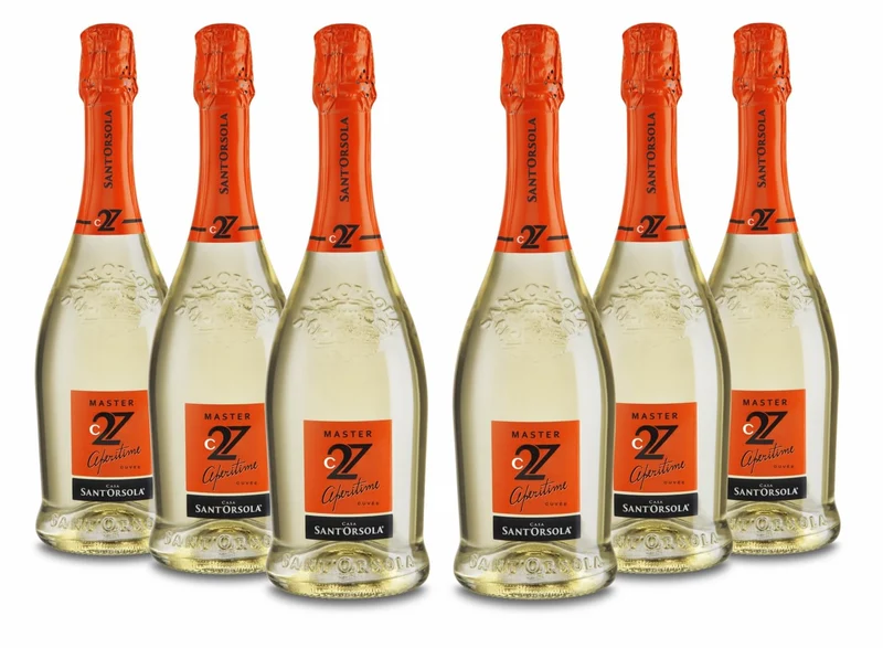 Casa Sant'Orsola - Cuvée Aperitime C27, Drink per Spritz dal Gusto Equilibrato, Note di Agrumi, Aromatico e Speziato, 1x1L