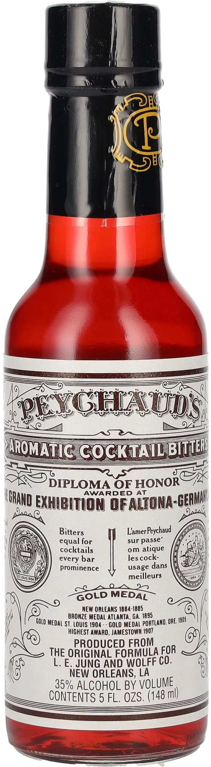 L.E. Jung And Wolff Peychauds Bitter Cl.14,8-148 ml