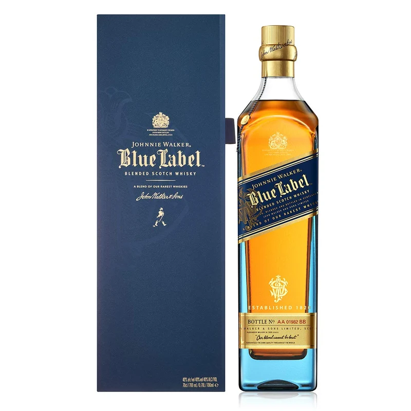 Johnnie Walker Blue Label Blended Scotch Whisky - 700 Ml