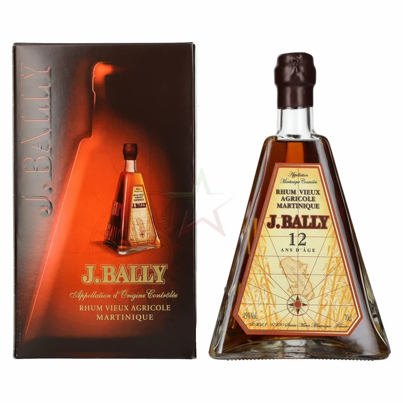 J. Bally Rhum Vieux Agricole Martinique 12 Ans D'Âge 45,00% 0,70 Liter