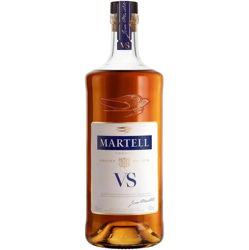 Martell Cognac VS, invecchiato in botti di rovere, vol 40%, 70CL
