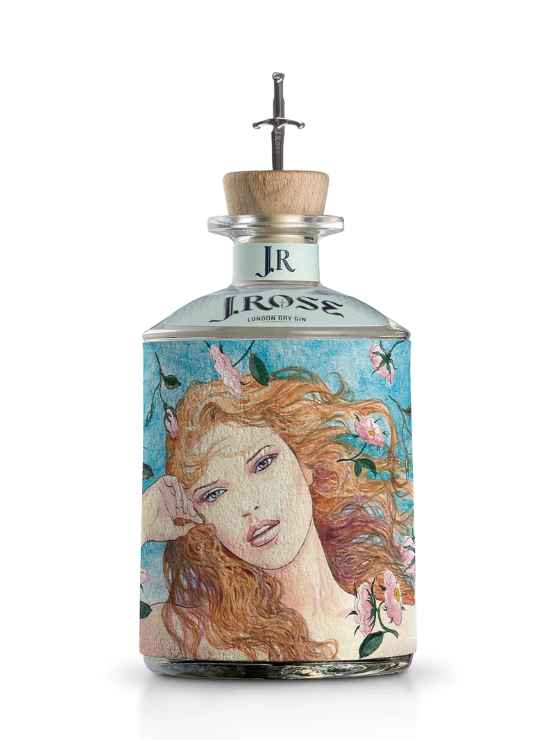 J.Rose 09 - Nuova Etichetta - London Dry Gin Artigianale 70 cl