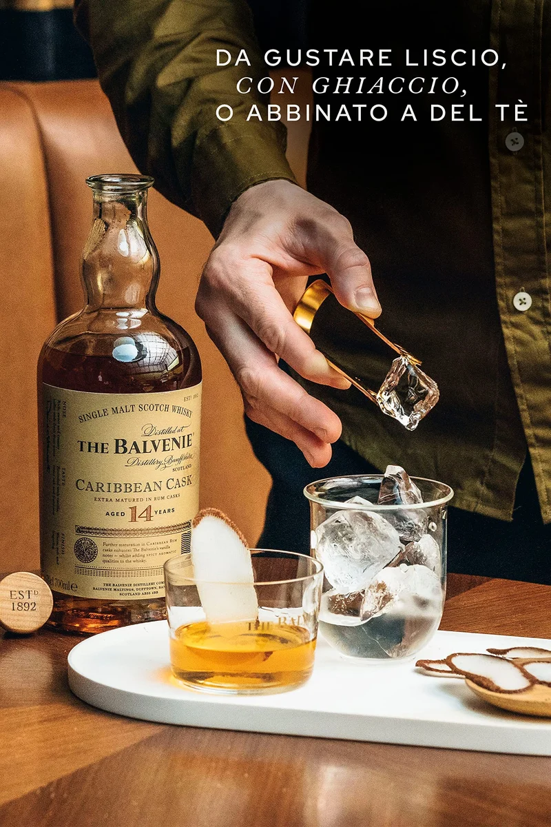 The Balvenie Caribbean Cask Single Malt Scotch Whisky 14 Anni, 70cl