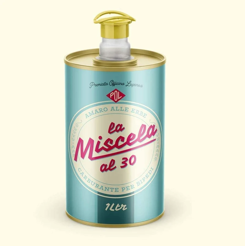 Premiata Officina Lugaresi - La Miscela al 30-1l - 30° alcolici - Amaro alle erbe