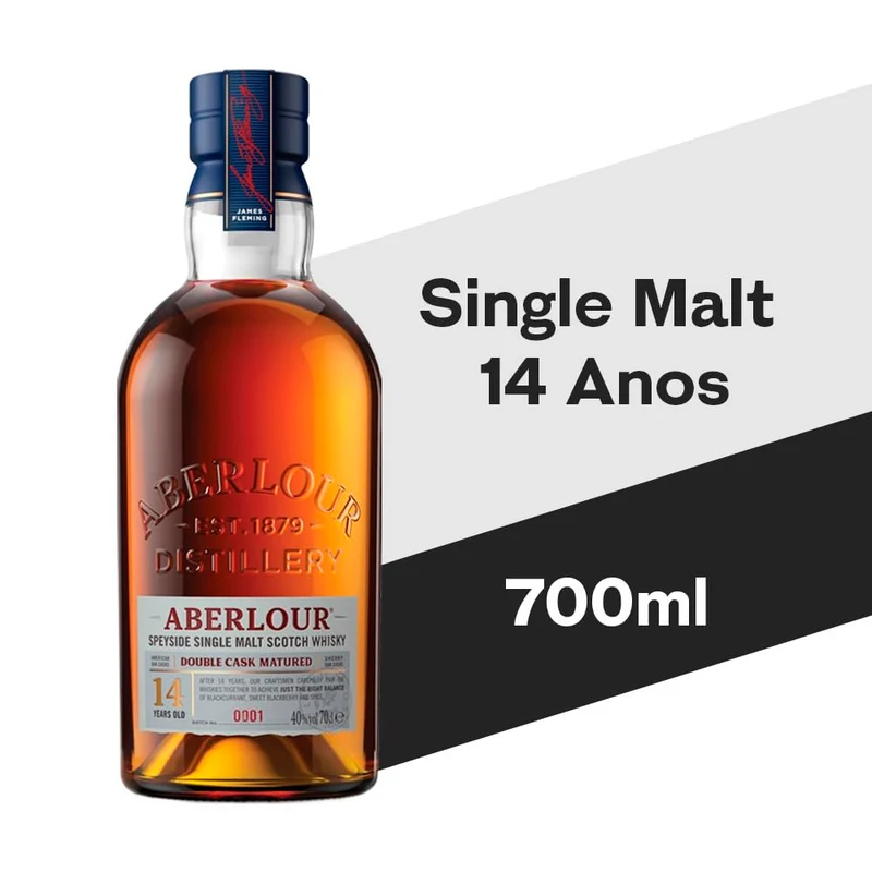 Aberlour 14 Years Old Double Cask Matured, Ultra-premium Scotch Whisky, vol 40%, 70CL