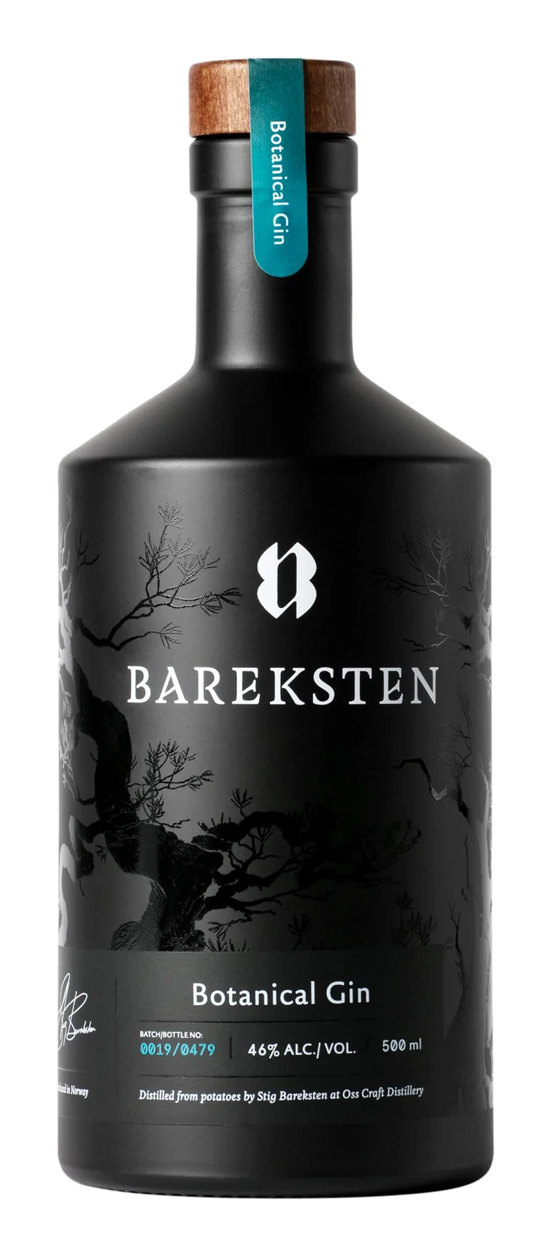 Bareksten Bareksten - Botanical Gin - 500 ml