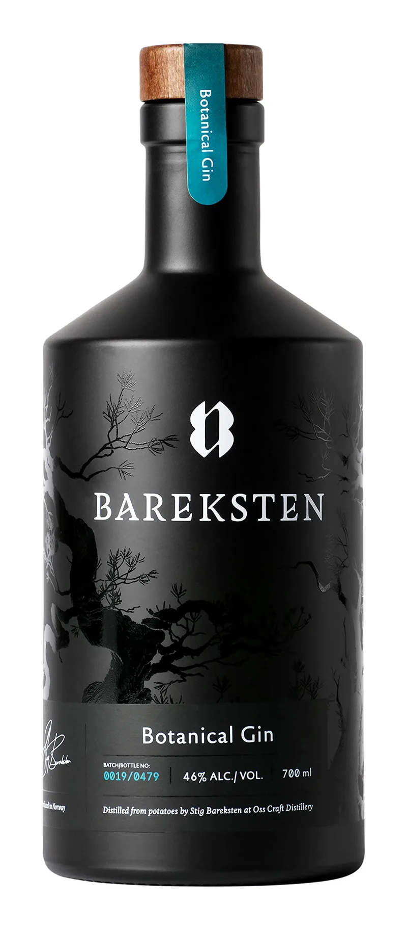 Bareksten Bareksten - Botanical Gin - 700 ml
