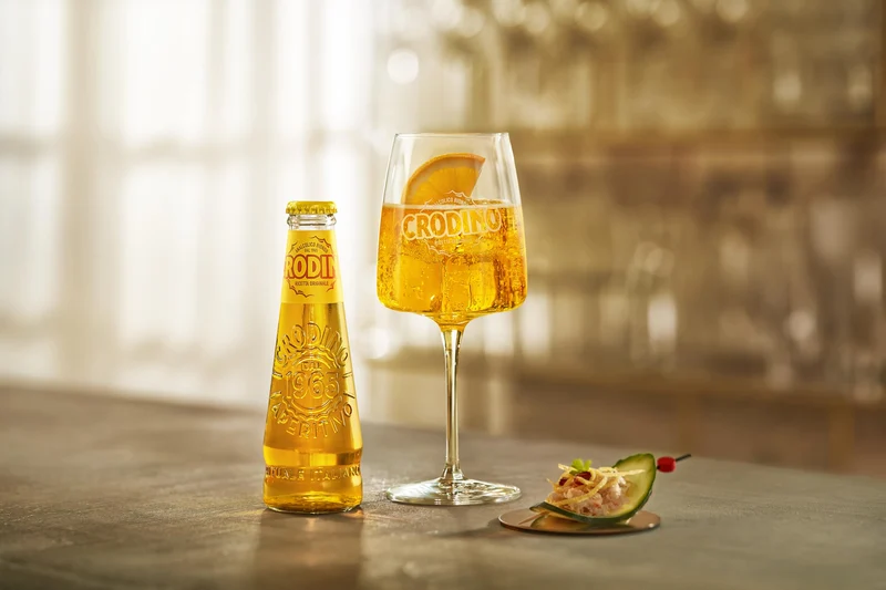 Crodino Biondo - Aperitivo Analcolico Pronto da Bere, 3 Bottigliette da 17,5 cl
