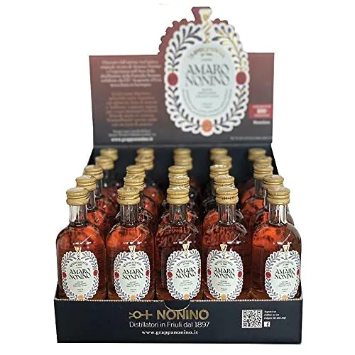 NONINO AMARO QUINTESSENTIA MIGNON MINIATURE 5 CL - 25 BOTTIGLIETTE