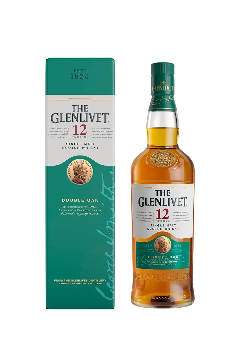 The Glenlivet 12Y Single Malt Scotch Whisky, vol 40%, 70CL, Astucciato