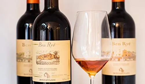 Sicilia Bedda - PASSITO DI PANTELLERIA DOC Ben Ryè Donnafugata - Bottiglia da 375 Ml in Astuccio - L'oro di Pantelleria