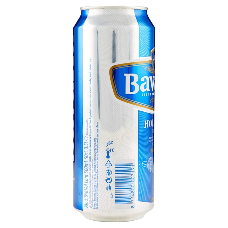 Birra Bavaria Holland Beer (24 lattine da 0,5 L)