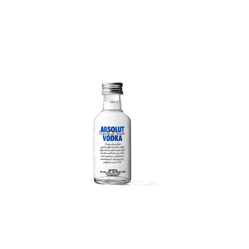 Vodka Mignon Absolut Cl.5-50 ml