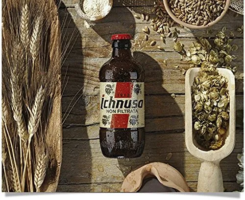 CARTONE 24 BOTTIGLIE BIRRA ICHNUSA NON FILTRATA 330ml