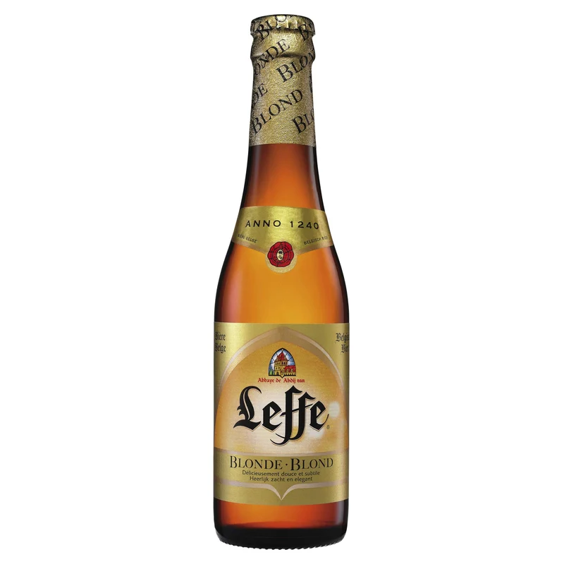 Leffe Birra Blonde 6,6° In Vetro, 33cl