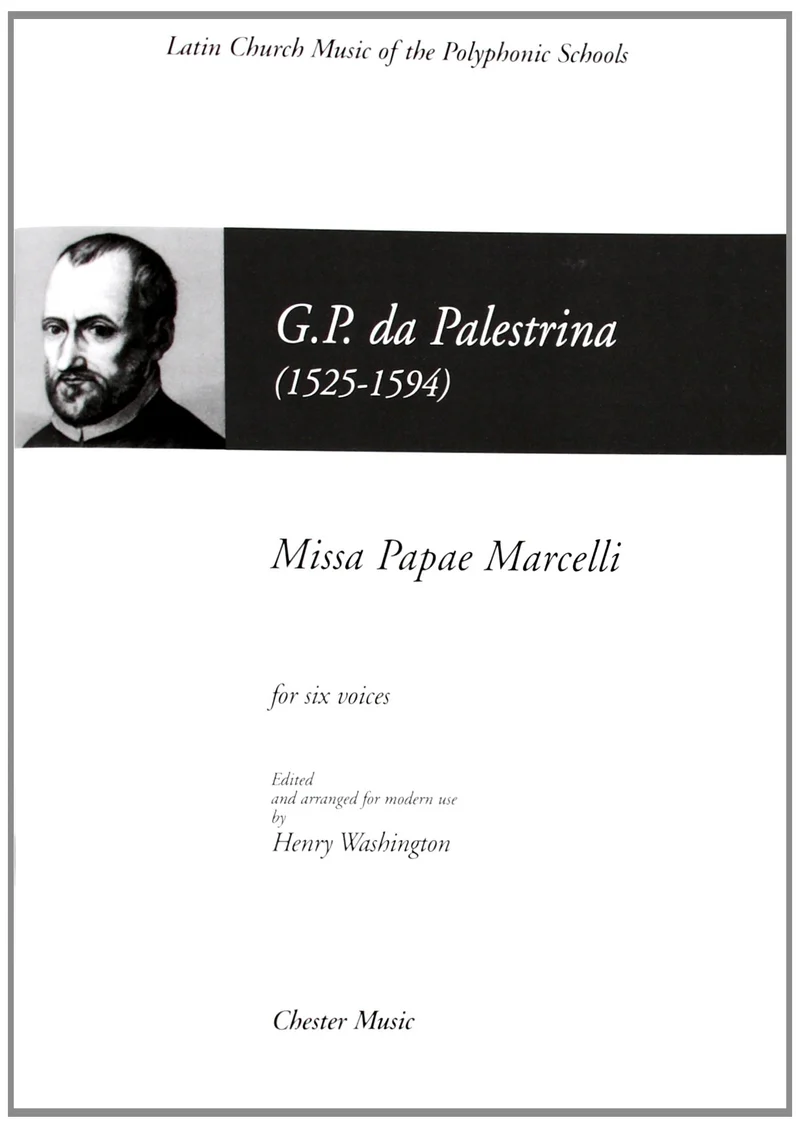 Missa Papae Marcelli: For Six Voices