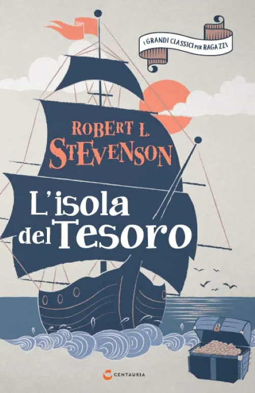 L'isola del Tesoro di Robert l. stevenson. Libro 12 x19