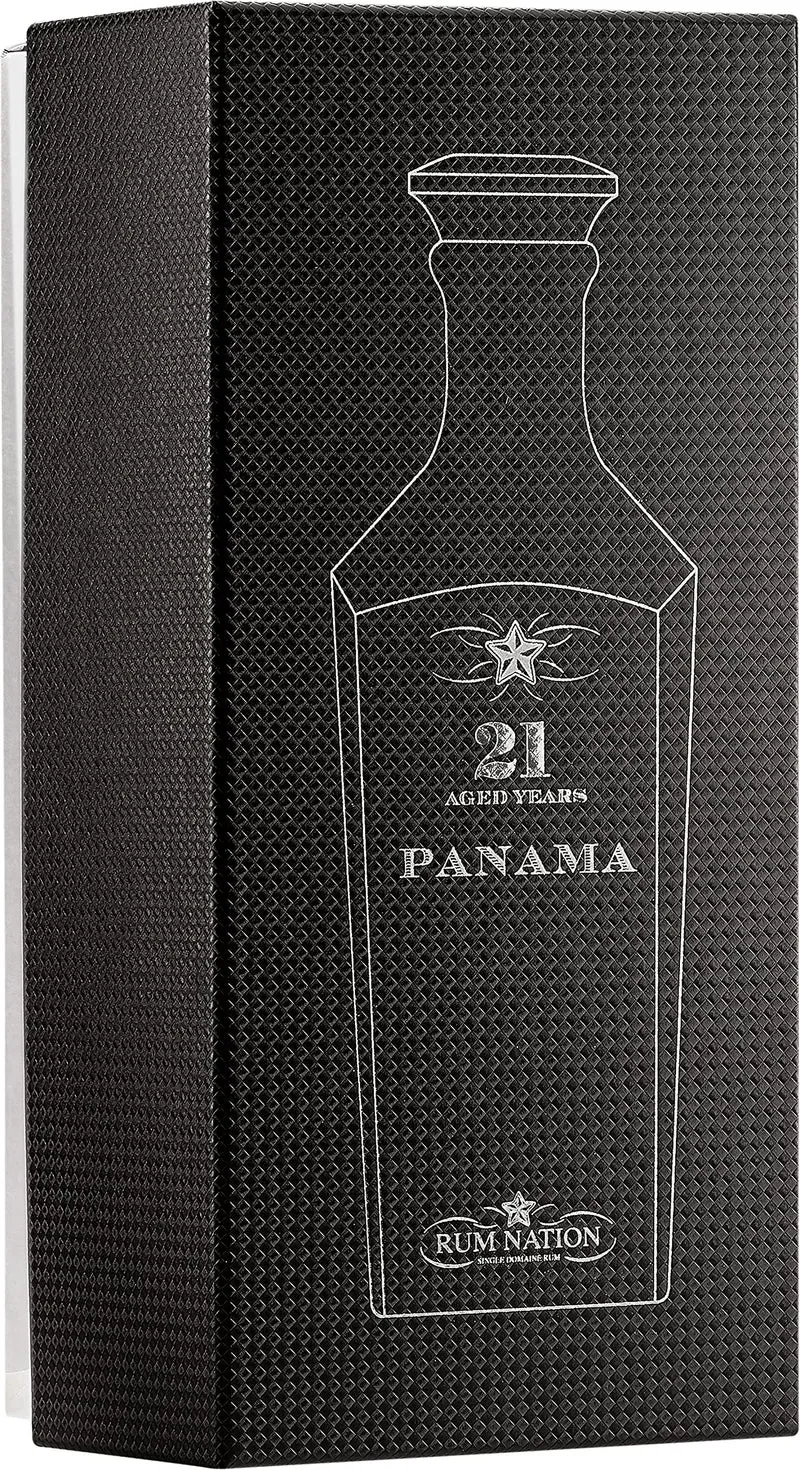 Rum Nation Panama 21 Years Old Black Edition 43% Vol. 0,7l in Giftbox