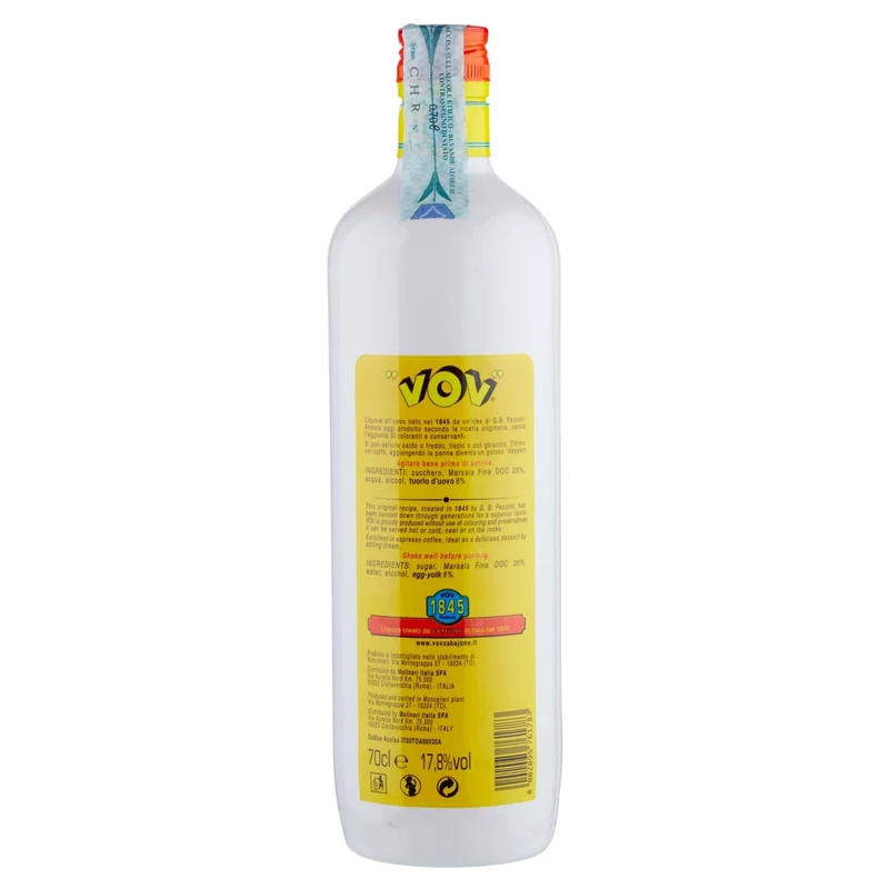 Molinari Vov Liquore all'Uovo, 70cl