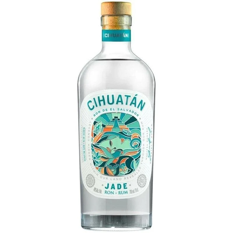 CIHUATAN JADE RON BLANCO DE EL SALVADOR 70 CL