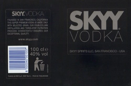 SKYY Vodka - 1 L