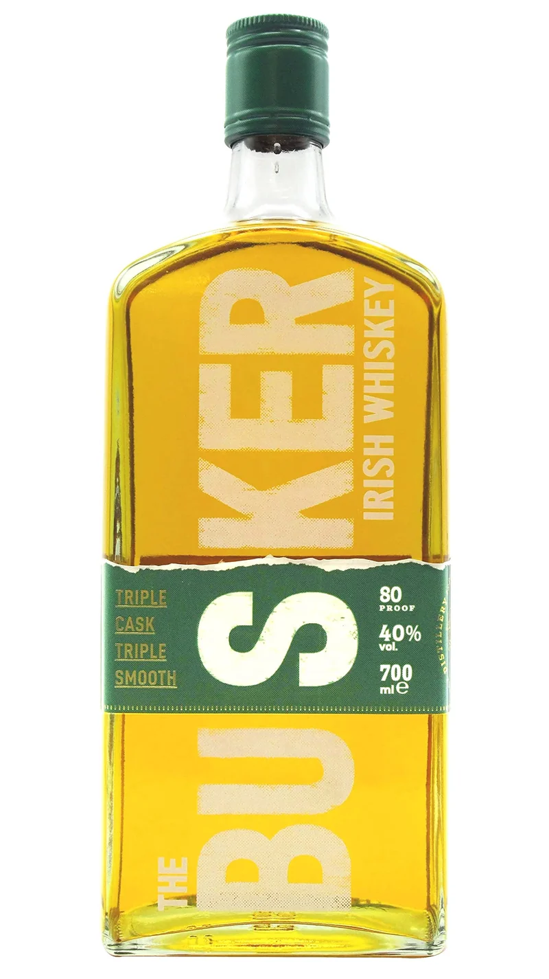 Triple Cask Triple Smooth Irish Whiskey The Busker 0,7 L