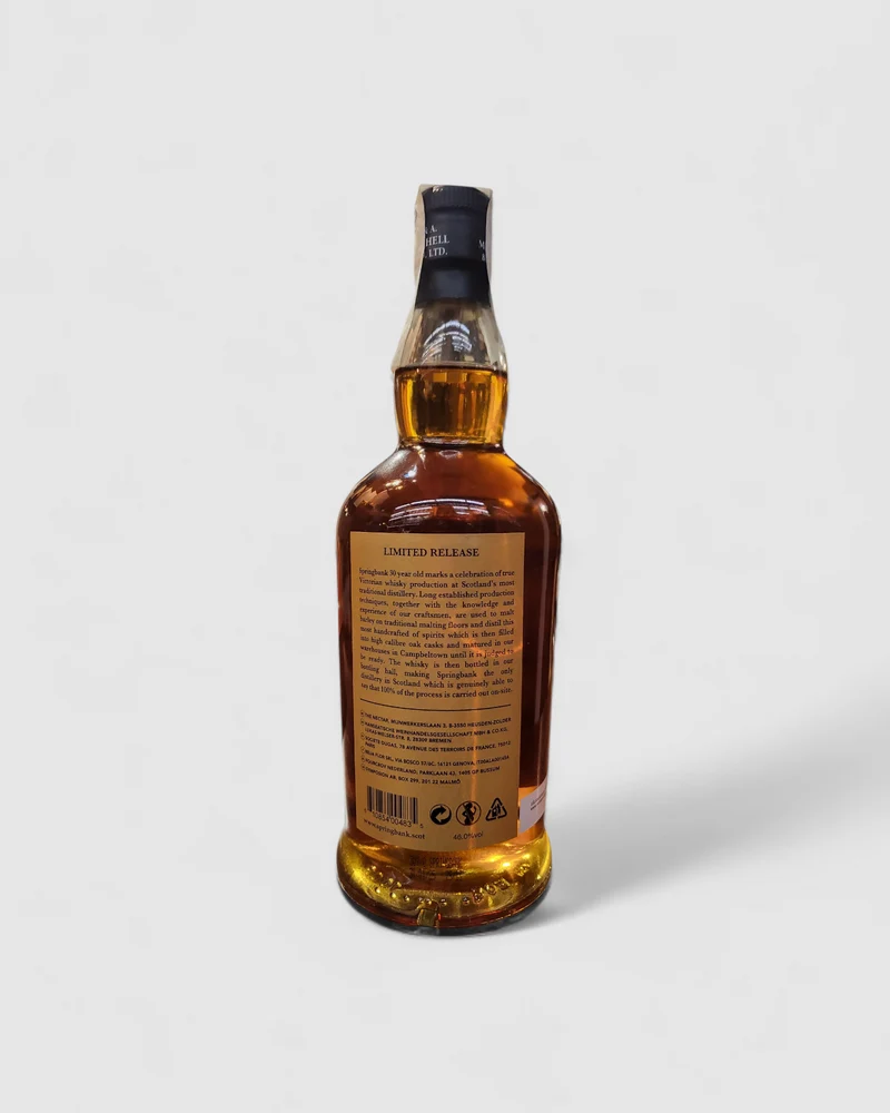 Whisky Springbank Single Malt 30 Yo - Release 2024