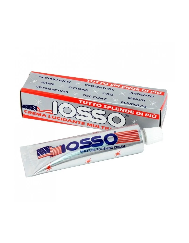 IOSSO MULTIUSE POLISHING CREAM , Pasta Lucidante Multiuso, Tubetto 50ml. DOC Trade