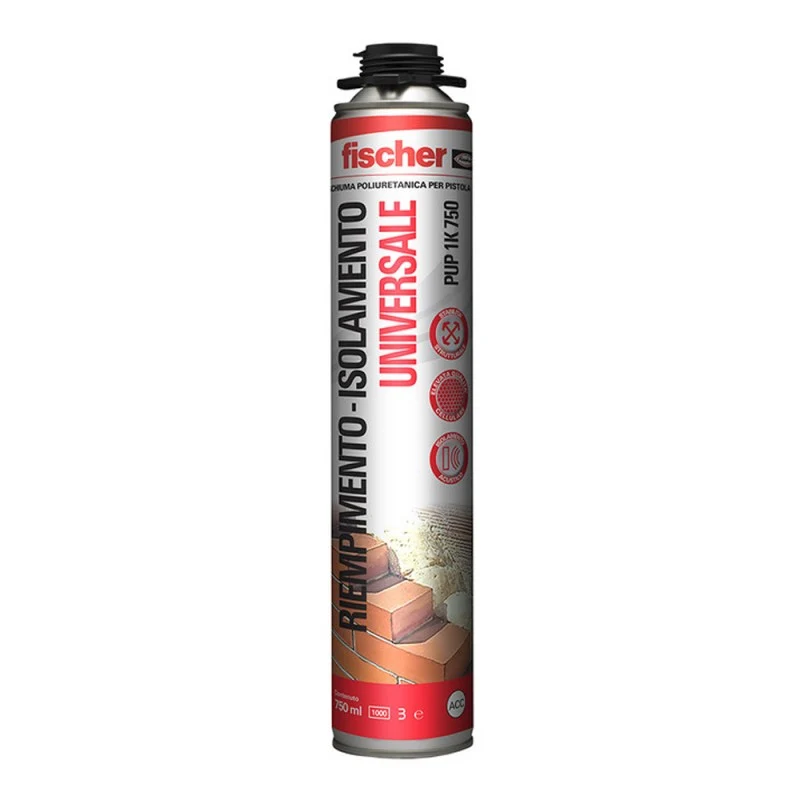 Schiuma Poliuretanica PUP 1K. Bomboletta750 ml. Fischer