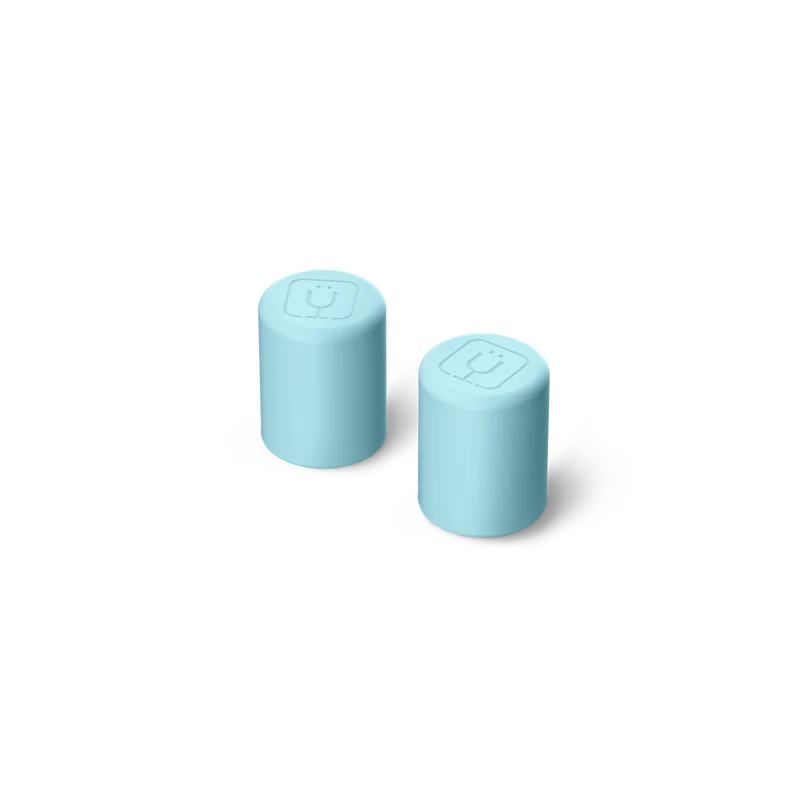 Magnetic Straw Cover | Glacier | 2-Pack