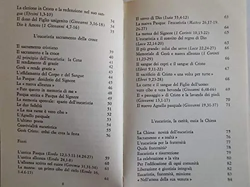 Meditazione eucaristica