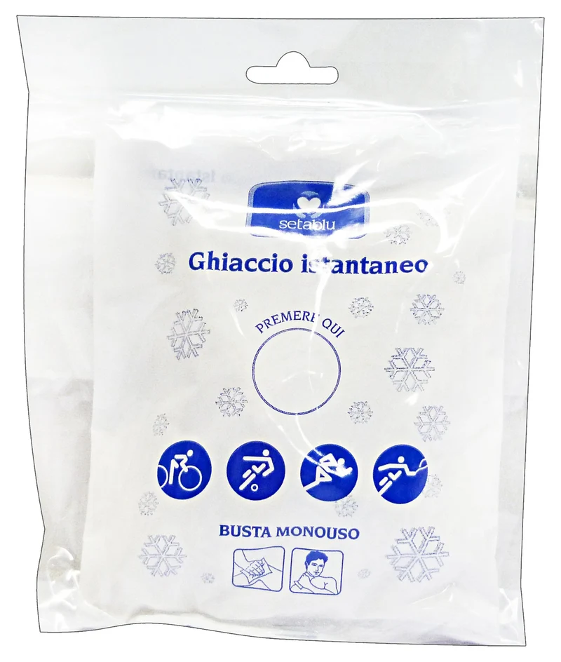 Ghiaccio istantaneo monouso setablu