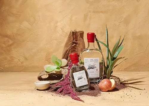 The Lost Explorer - Mezcal Messicano, Prodotto con 100% Agave Espadìn, Dolce ed Erbaceo, 42%, Bottiglia in Vetro da 750 ml