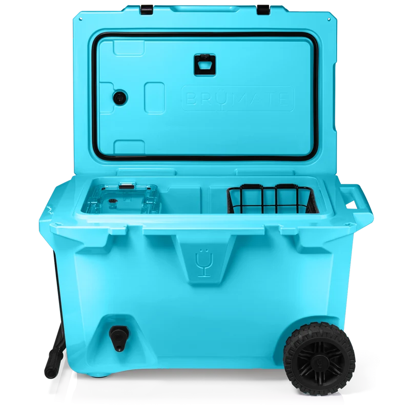 BrüTank 55-Quart Rolling Cooler | Electric Blue