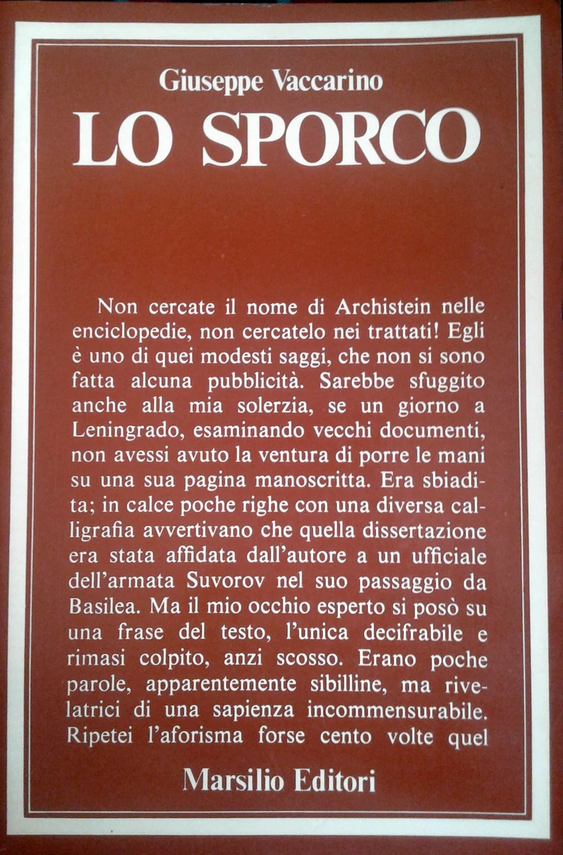 Lo sporco