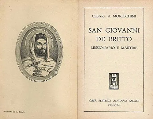 San Giovanni De Britto. Missionario e martire.