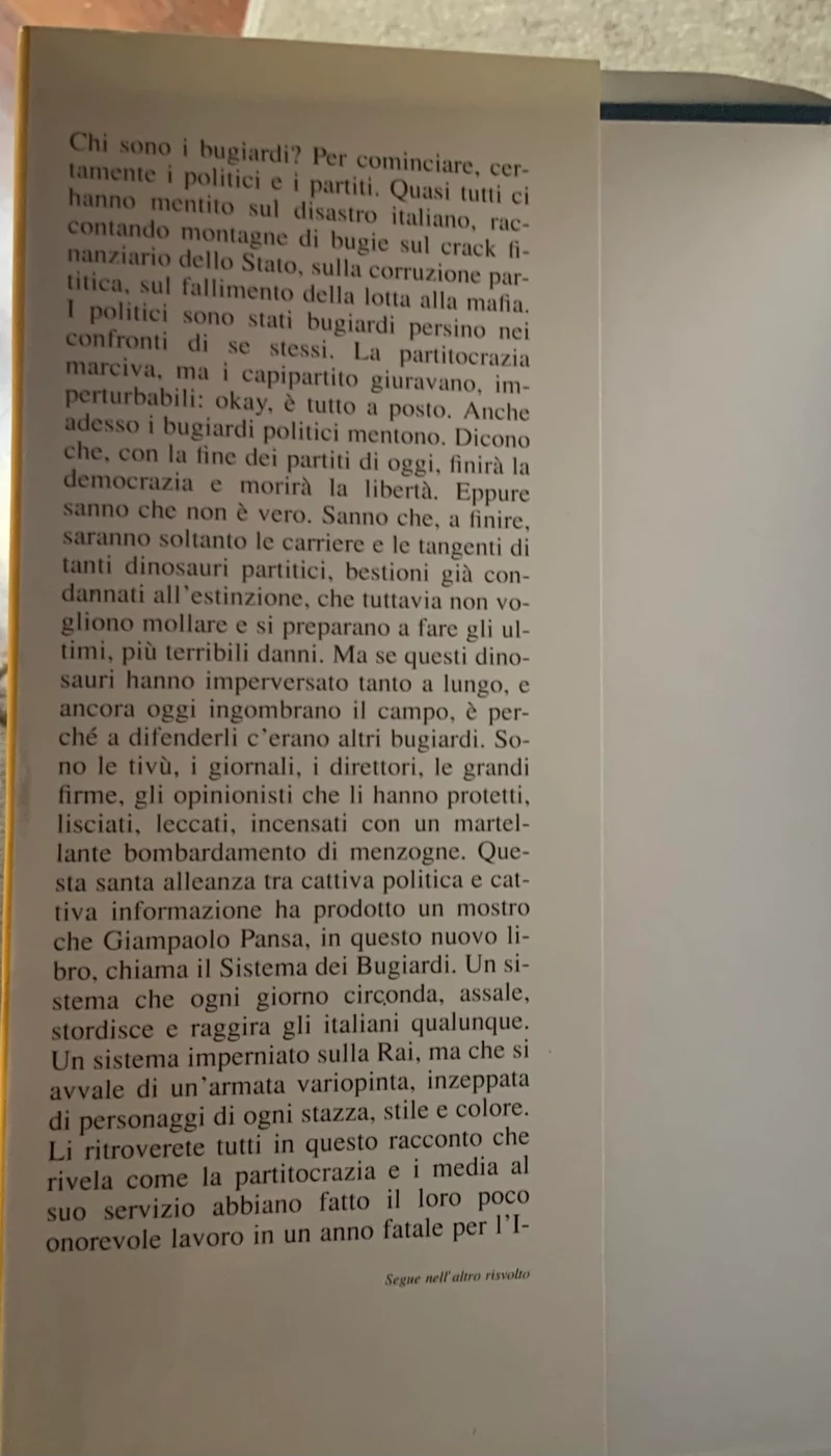 I bugiardi