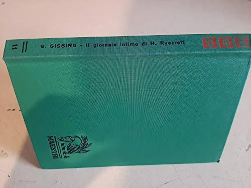 Il giornale intimo di Henry Ryecroft - edizioni paoline collana MAESTRI n 11