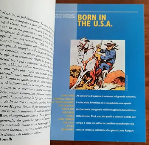 Le frontiere di carta. Piccola storia del western a fumetti.