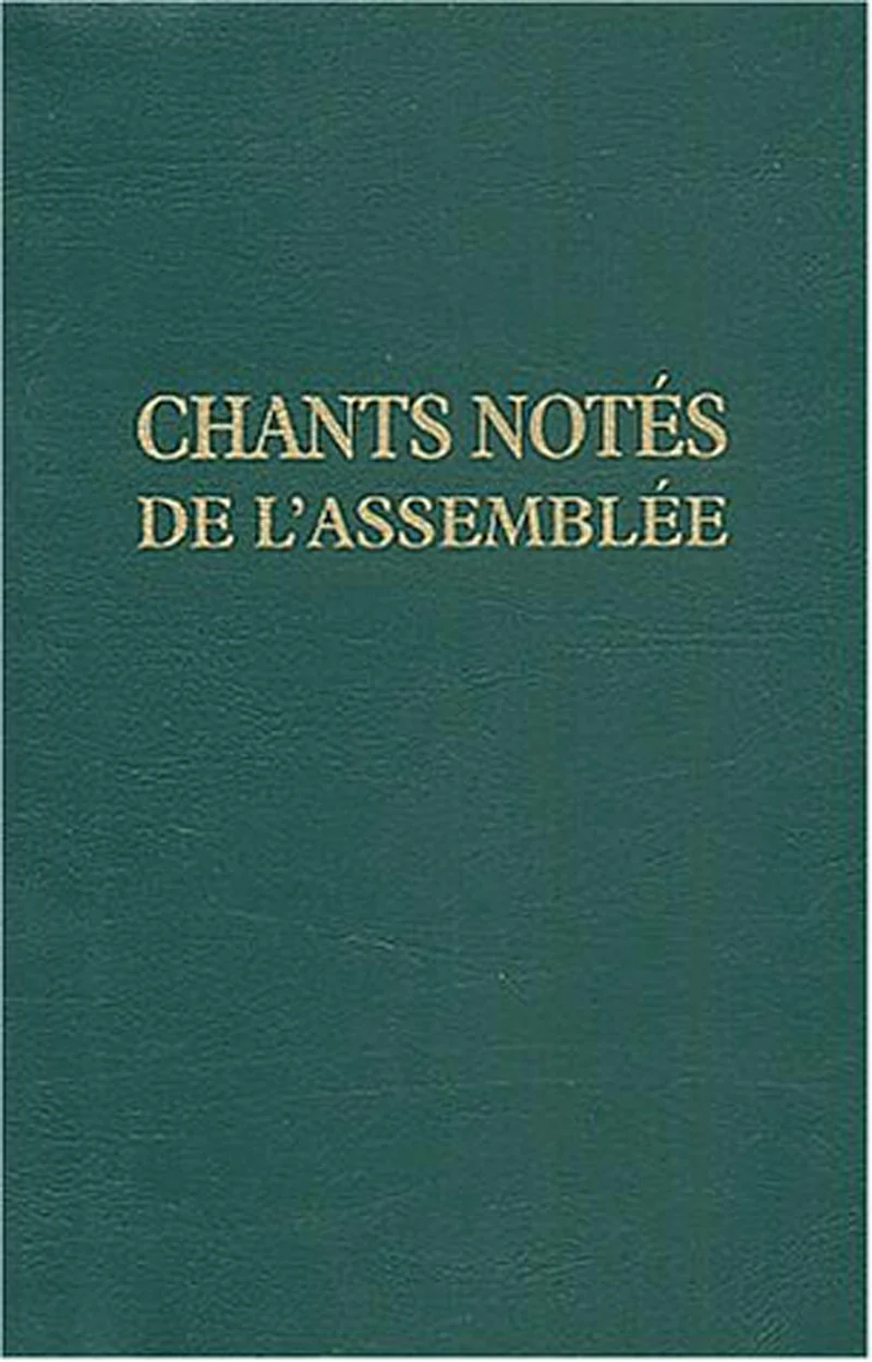 Chants Notes De L'Assemblee