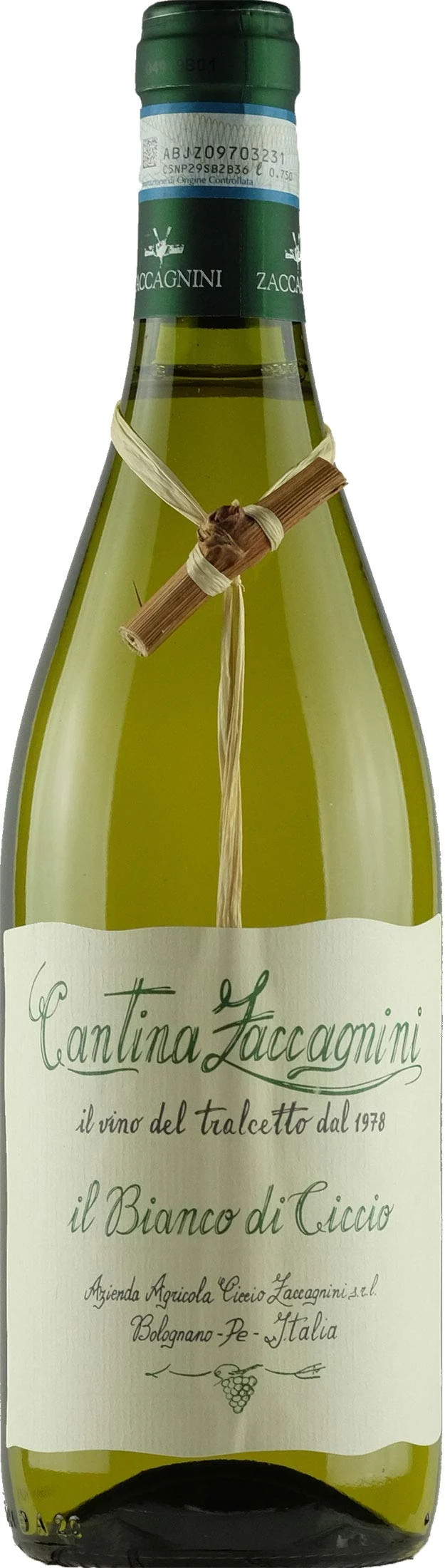 Zaccagnini Bianco di Ciccio 2018