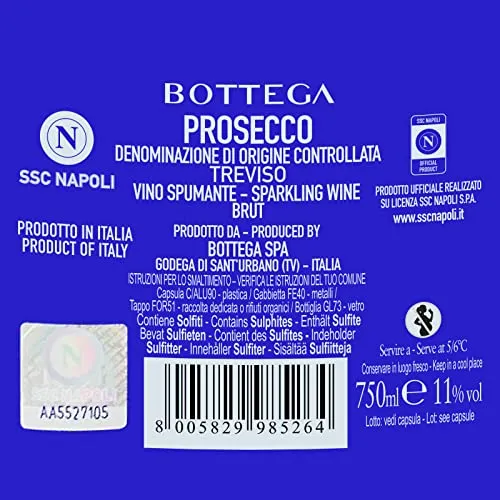 Bottega 6 Bottiglie da 200 ml