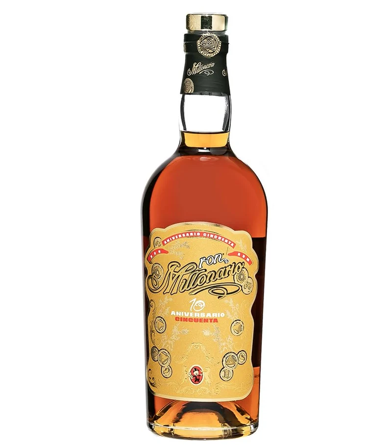 Ron Millonario 10 Aniversario Cincuenta Rum 50% Vol. 0,7l in Giftbox