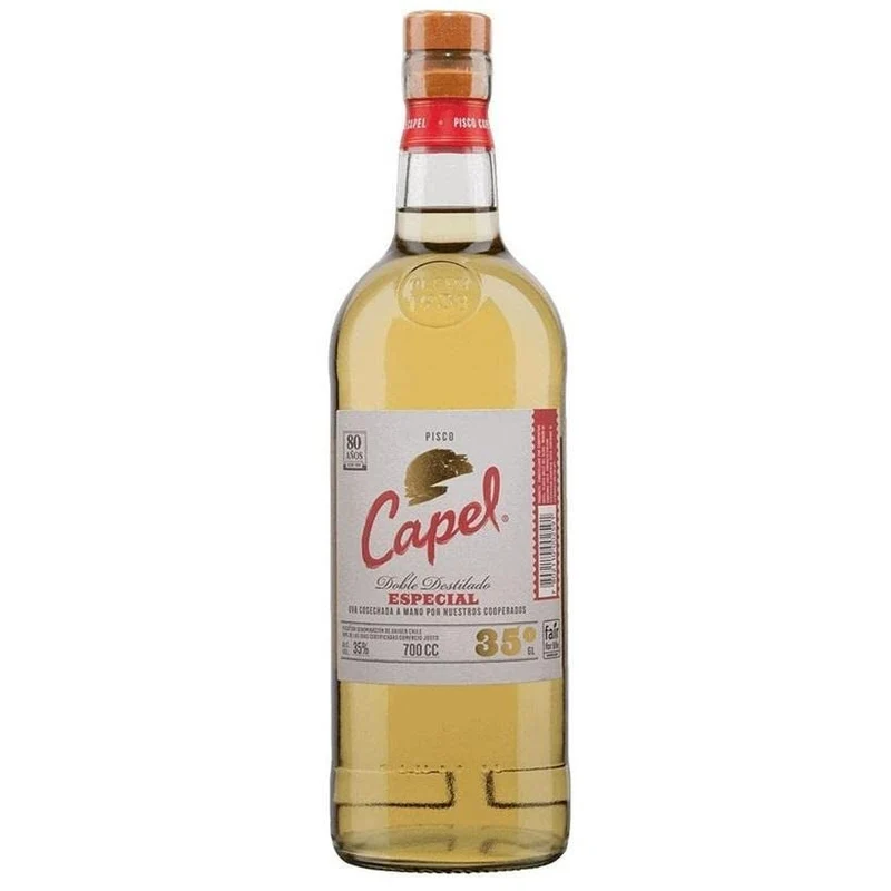 CAPEL PISCO ESPECIAL 100% DE UVA 70 CL