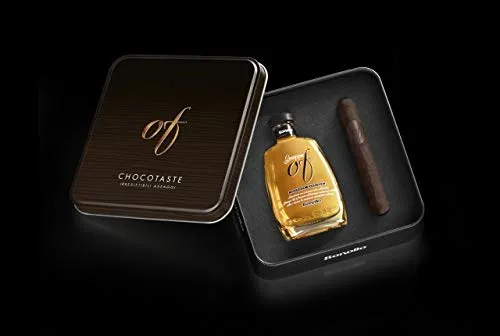 Chocotaste OF Bonollo-Taste Grappa OF Amarone Barrique+ sigaro di Cioccolato Fondente Extra